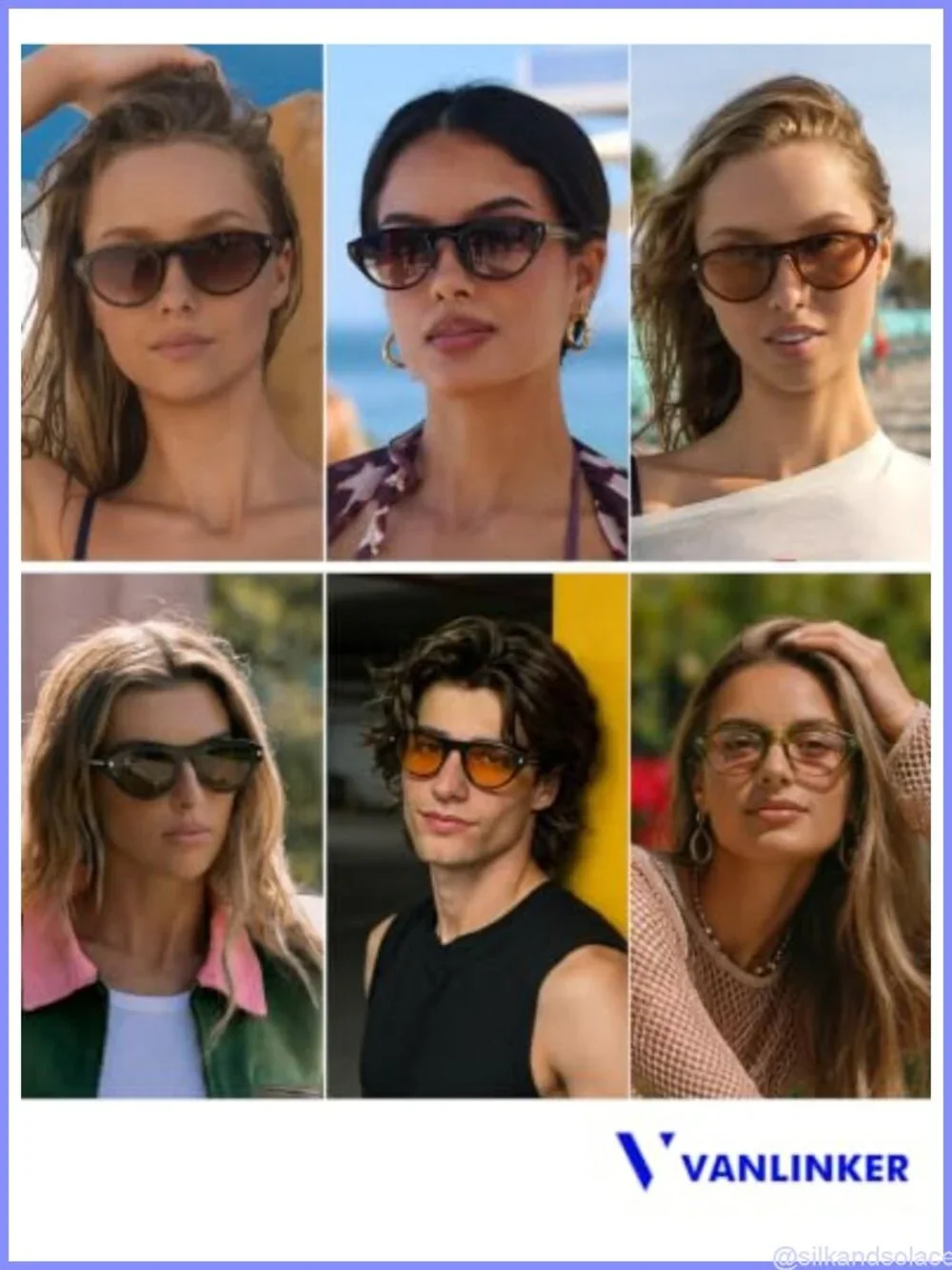 Retro Oval Cateye Sunglasses UV400 Protection Small Full Frame